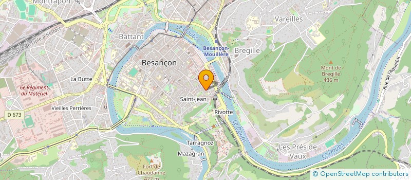 localisation de l'entreprise PARABOLE à BESANCON