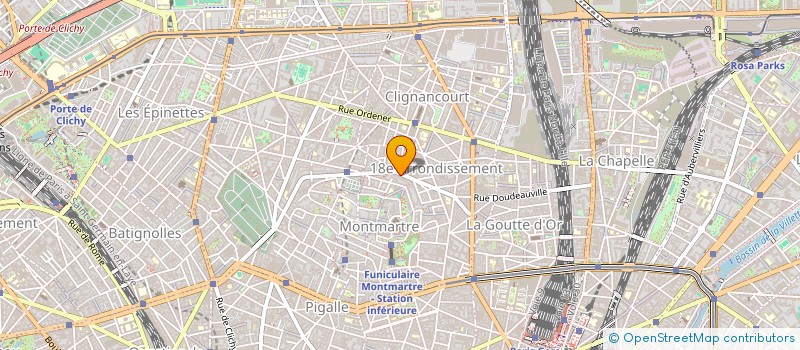 localisation de l'entreprise PARABOLE.APP  PARIS