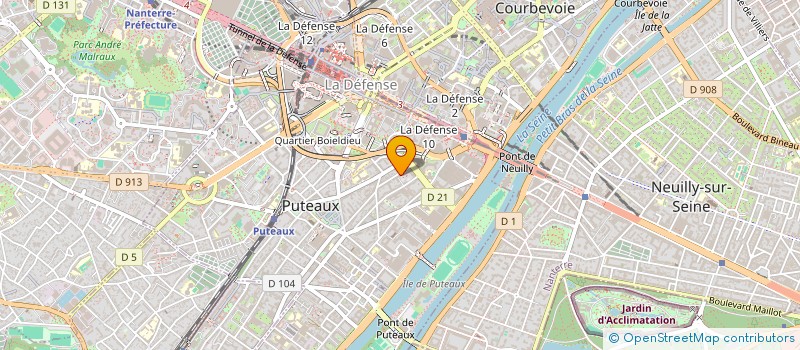 localisation de l'entreprise PARABOLES à PUTEAUX