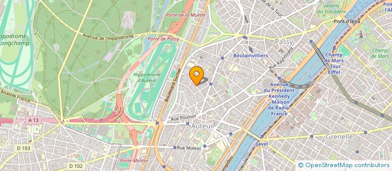 localisation de l'entreprise PARABOLICA CONSULTING  PARIS