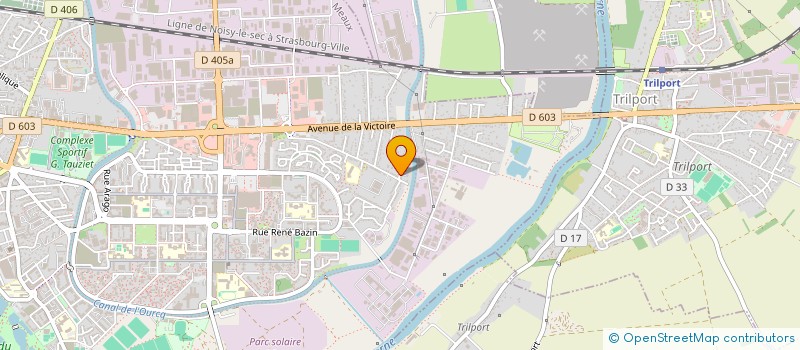 localisation de l'entreprise PARABOLYS à MAREUIL-LES-MEAUX