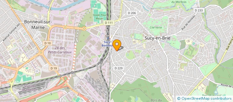 localisation de l'entreprise PARACELSE  SUCY-EN-BRIE