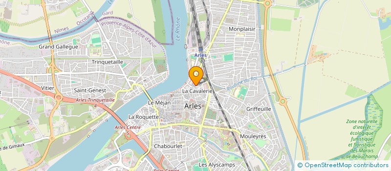 localisation de l'entreprise PARACHINI à ARLES