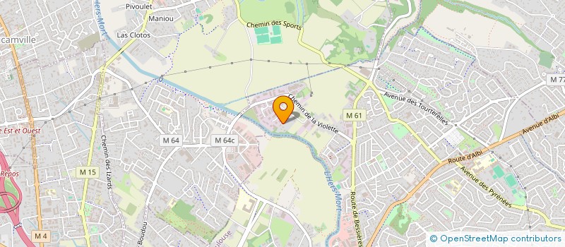 localisation de l'entreprise PARACHUTE à L'UNION