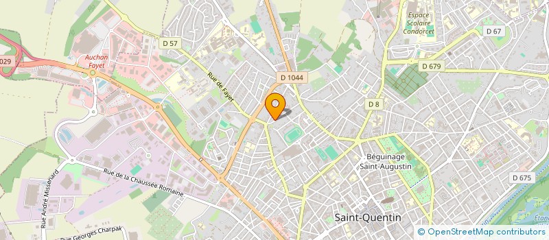 localisation de l'entreprise PARACHUTE.FR à SAINT-QUENTIN