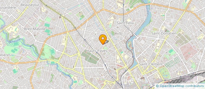 localisation de l'entreprise PARACURU à NANTES