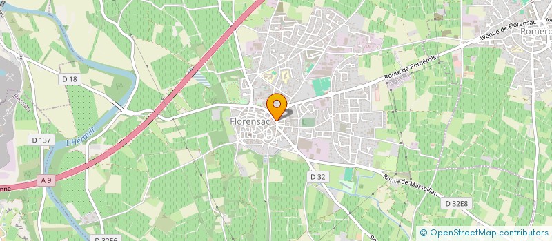 localisation de l'entreprise PARAD  FLORENSAC