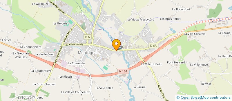 localisation de l'entreprise PARAD'ICE  MERDRIGNAC