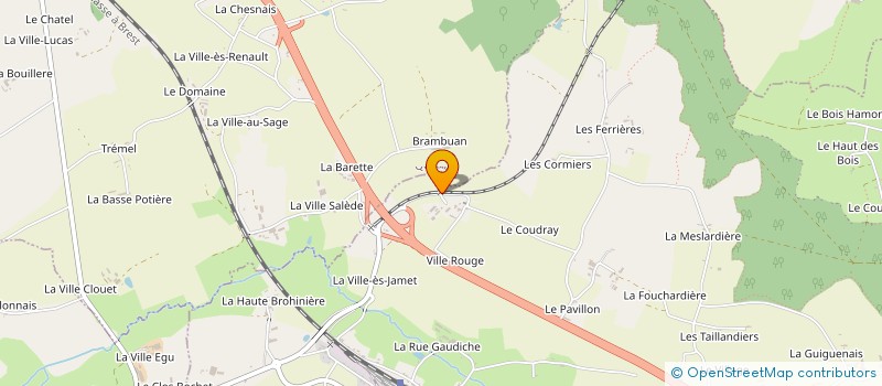 localisation de l'entreprise PARAD'ISULA  MONTAUBAN-DE-BRETAGNE