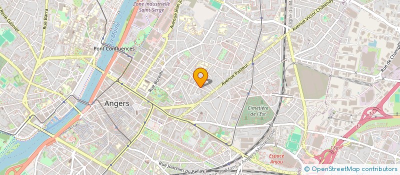 localisation de l'entreprise PARADDIS-ABEBA à ANGERS