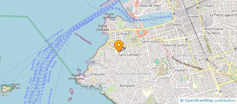 localisation de l'entreprise PARADE à MARSEILLE