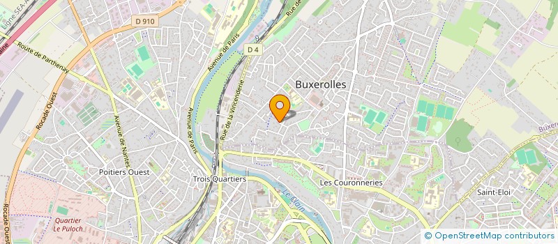 localisation de l'entreprise PARADE MUSIQUE  BUXEROLLES