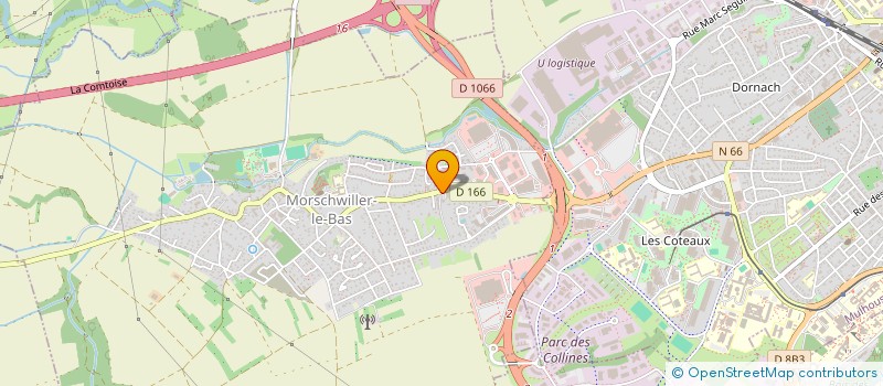 localisation de l'entreprise PARADIE S ANIMATION  MORSCHWILLER-LE-BAS