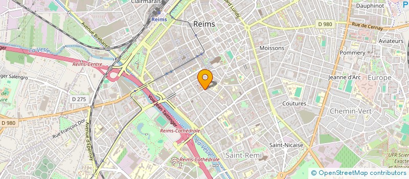 localisation de l'entreprise PARADIGME MANAGEMENT  REIMS