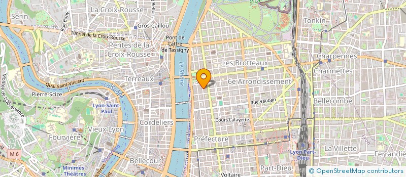 localisation de l'entreprise PARADIGME STRATEGIE à LYON