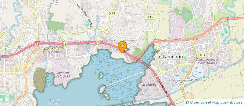 localisation de l'entreprise PARADIS 2 à LE LAMENTIN