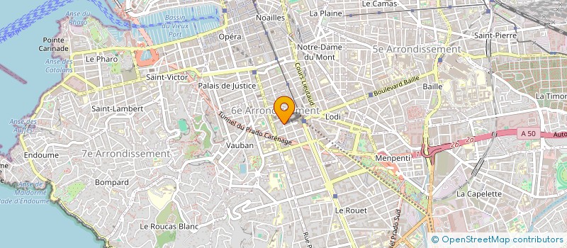 localisation de l'entreprise PARADIS 369 IMMO à MARSEILLE