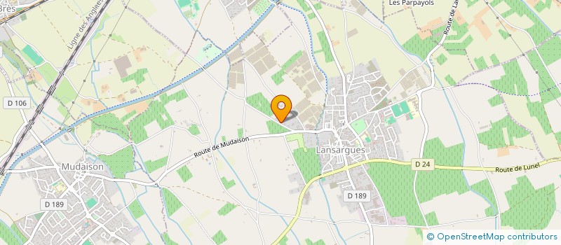 localisation de l'entreprise PARADIS  LANSARGUES