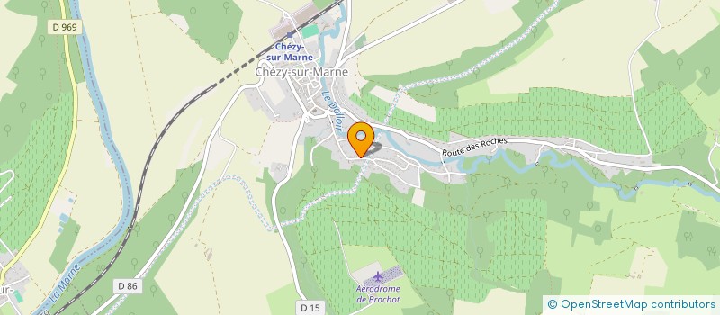 localisation de l'entreprise PARADIS  CHEZY-SUR-MARNE