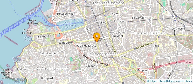 localisation de l'entreprise PARADIS 91 à MARSEILLE