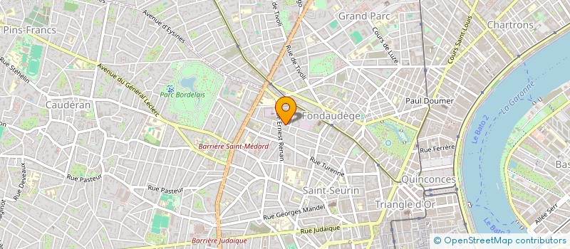 localisation de l'entreprise PARADIS  BORDEAUX