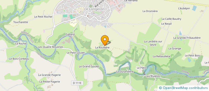 localisation de l'entreprise PARADIS  SEVREMOINE