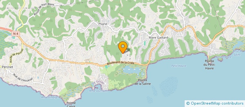 localisation de l'entreprise PARADIS 971  LE GOSIER