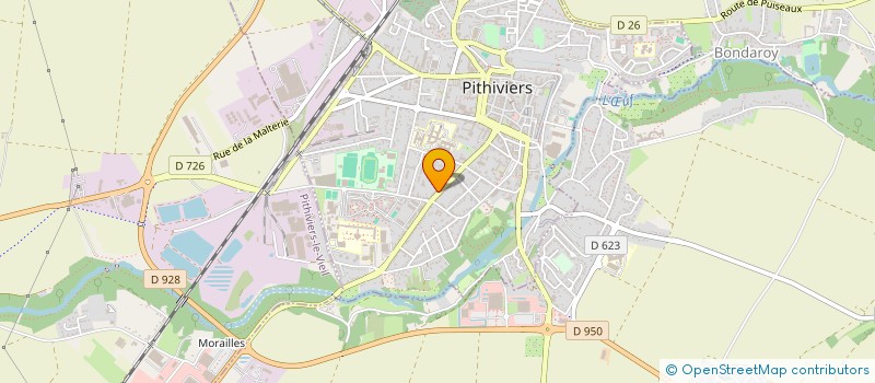 localisation de l'entreprise PARADIS à PITHIVIERS