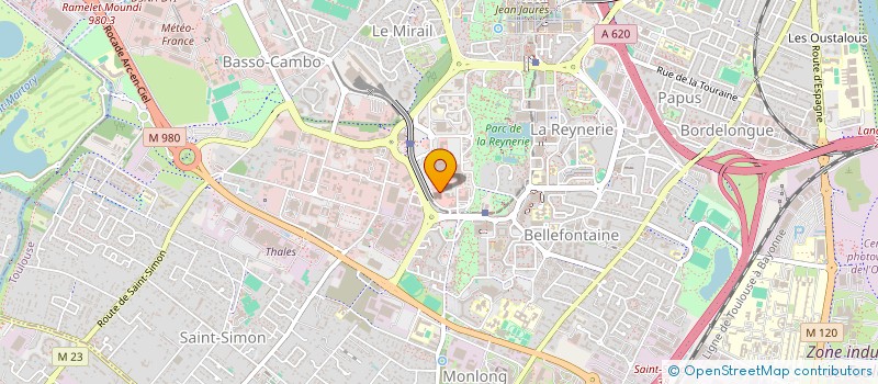 localisation de l'entreprise PARADIS COSMETICS à TOULOUSE
