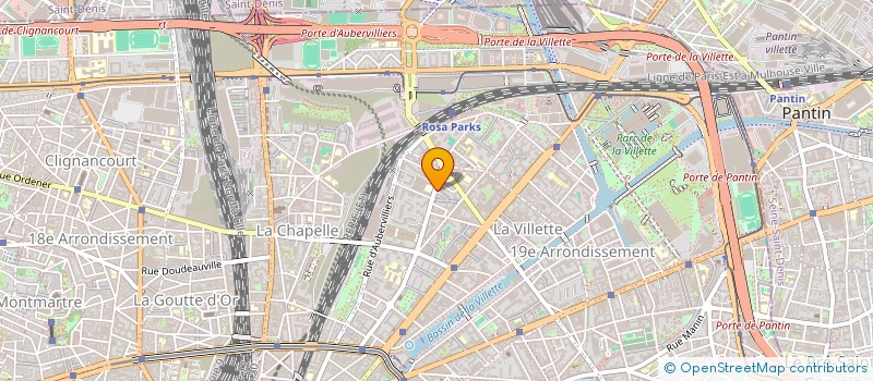 localisation de l'entreprise PARADIS D'OR  PARIS