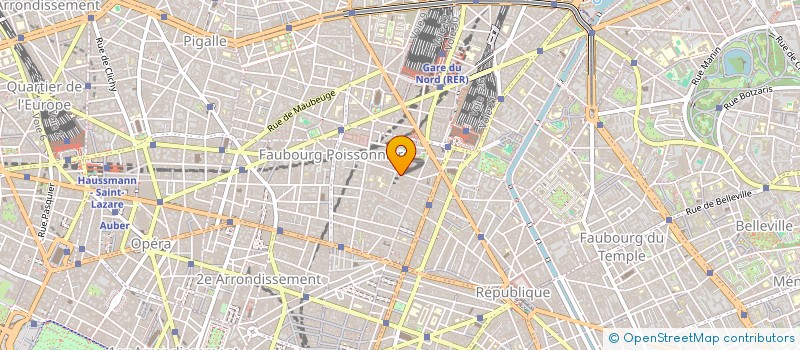 localisation de l'entreprise PARADIS-DECO  PARIS