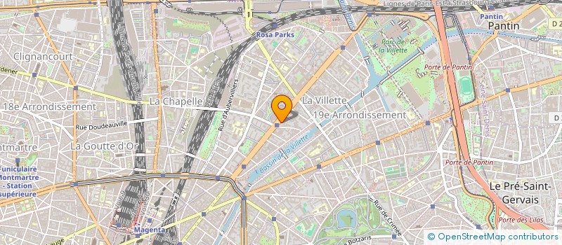 localisation de l'entreprise PARADIS DES SAVEURS  PARIS