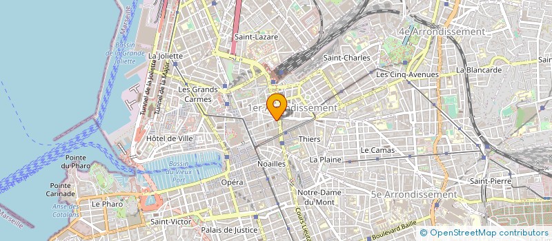 localisation de l'entreprise PARADIS DISTRIBUTION DE VIANDE à MARSEILLE
