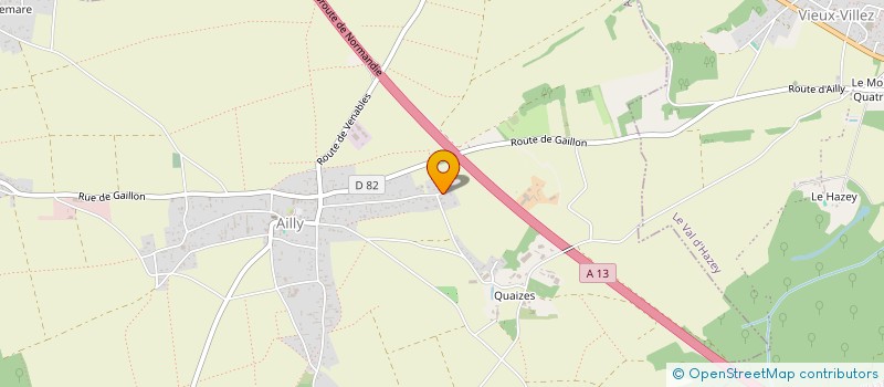 localisation de l'entreprise PARADIS DU FRUIT  AILLY