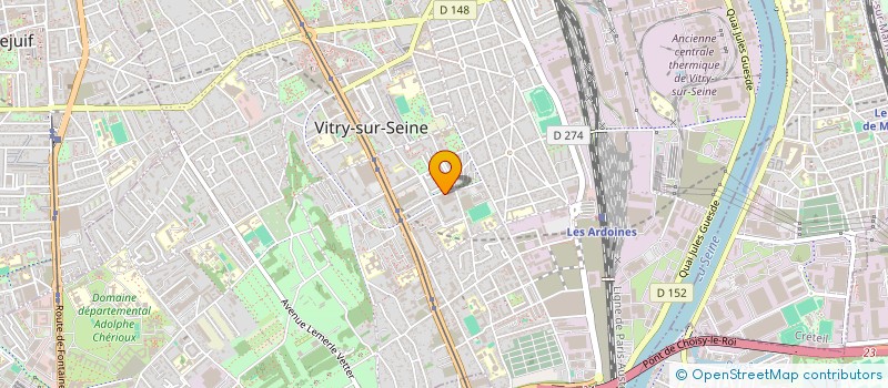 localisation de l'entreprise PARADIS EXO MARKET à VITRY-SUR-SEINE