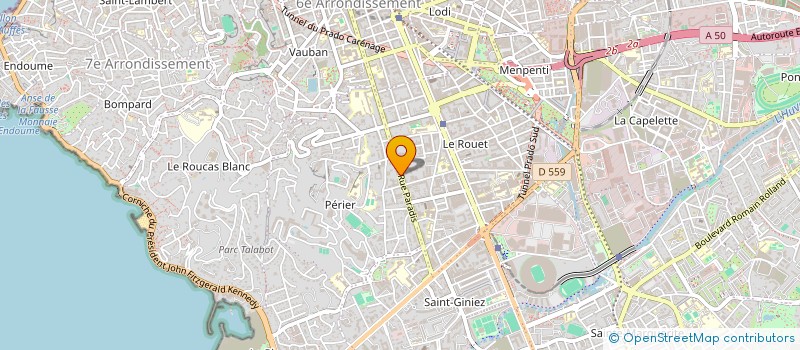 localisation de l'entreprise PARADIS IMPROVISE à MARSEILLE