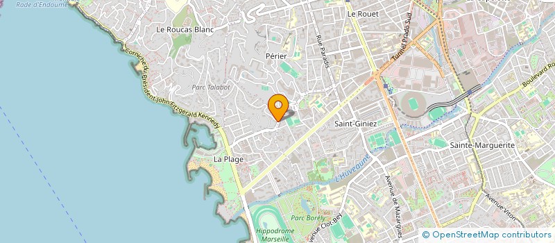 localisation de l'entreprise PARADIS INVEST à MARSEILLE