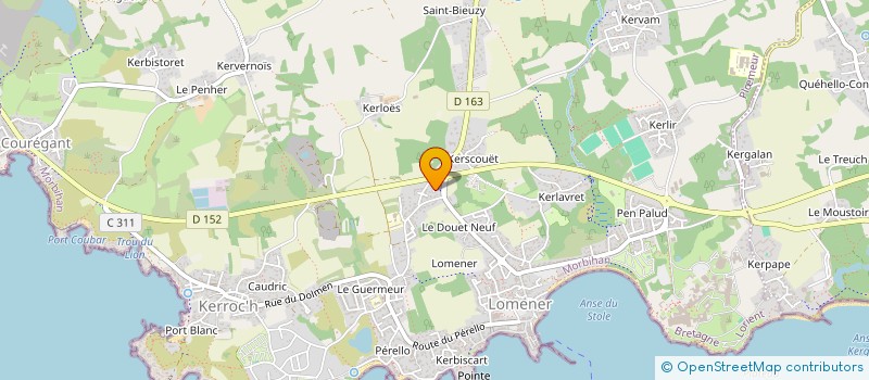 localisation de l'entreprise PARADIS LEGAL SERVICES à PLOEMEUR