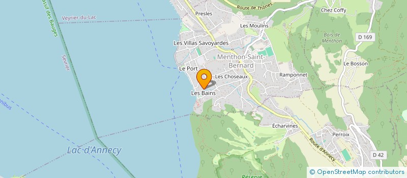 localisation de l'entreprise PARADIS LODGE  LA PLAGNE TARENTAISE