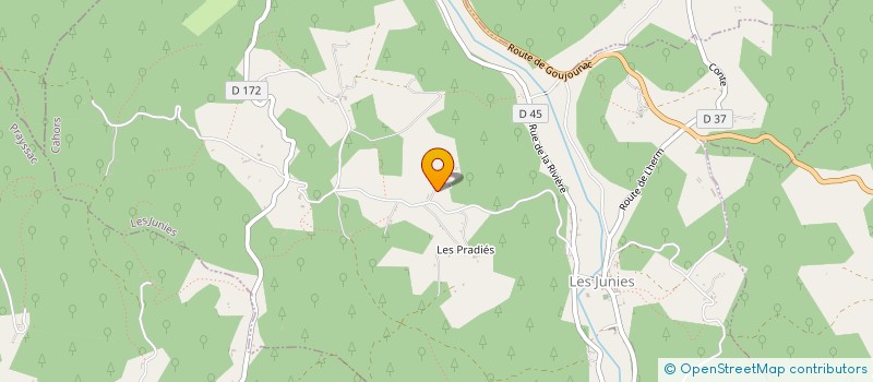 localisation de l'entreprise PARADIS LOTO à CRAYSSAC