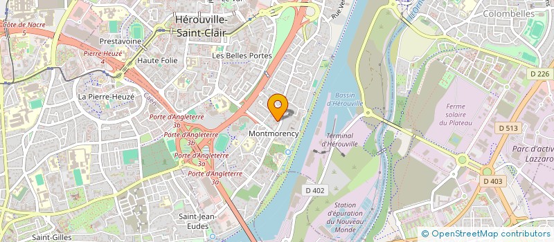 localisation de l'entreprise PARADIS PORTUGAIS BRESILIEN à HEROUVILLE-SAINT-CLAIR