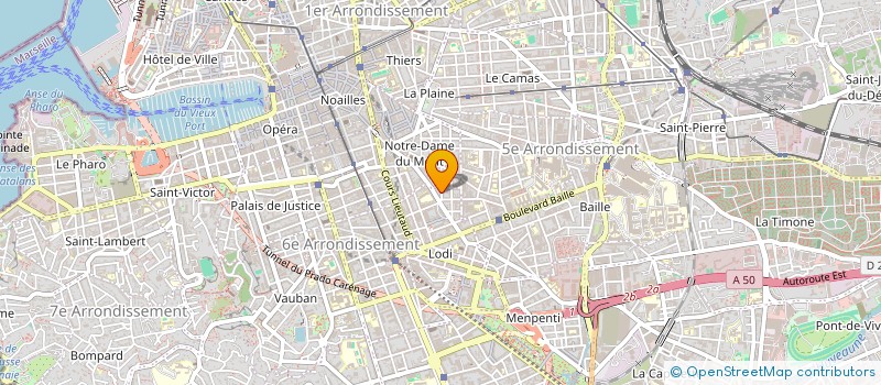 localisation de l'entreprise PARADIS SCOOT à MARSEILLE