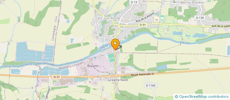 localisation de l'entreprise PARADIS SERVICE à RESSONS-LE-LONG