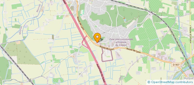 localisation de l'entreprise PARADISDANCE  PIOLENC