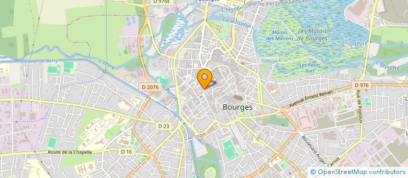 localisation de l'entreprise PARADISE à BOURGES