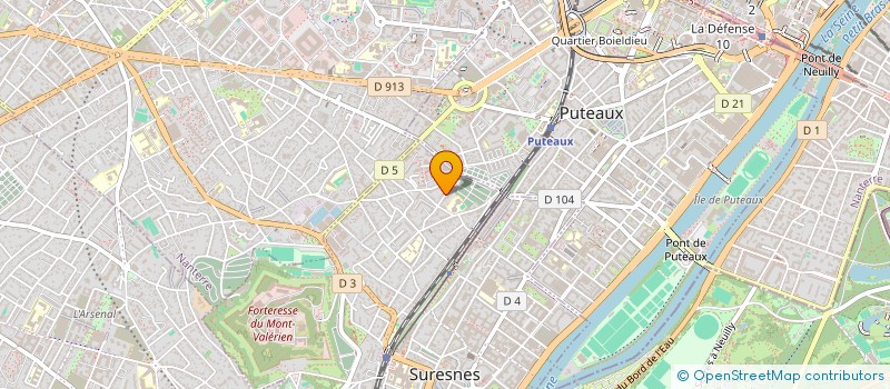 localisation de l'entreprise PARADISE à SURESNES