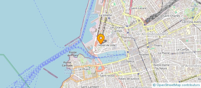 localisation de l'entreprise PARADISE 95  MARSEILLE