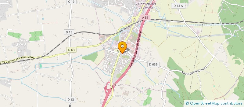 localisation de l'entreprise PARADISE  VENELLES