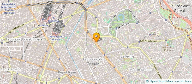 localisation de l'entreprise PARADISE CAFE  PARIS