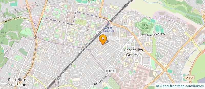 localisation de l'entreprise PARADISE CITY à GARGES-LES-GONESSE